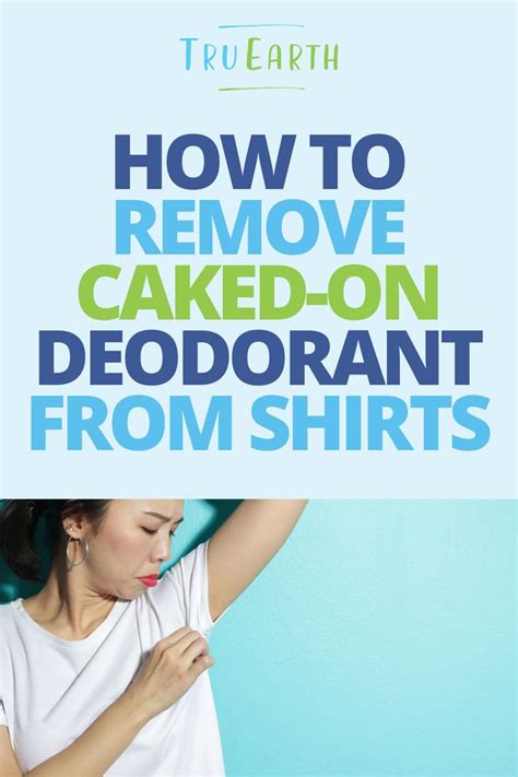 How To Remove Caked On Deodorant Stains From Clothing Get Deodorant Build Up Out of Clothes - The How-To Home